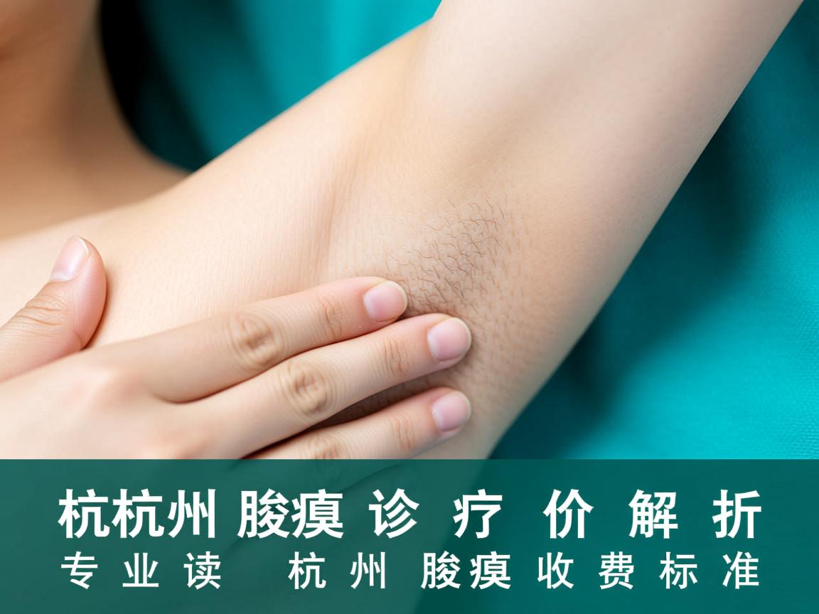 杭州腋臭诊疗价格解析，专业解读杭州腋臭收费标准