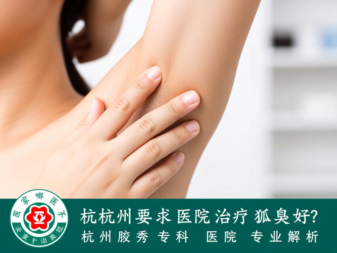 杭州哪家医院治疗狐臭好？杭州腋秀专科医院专业解析