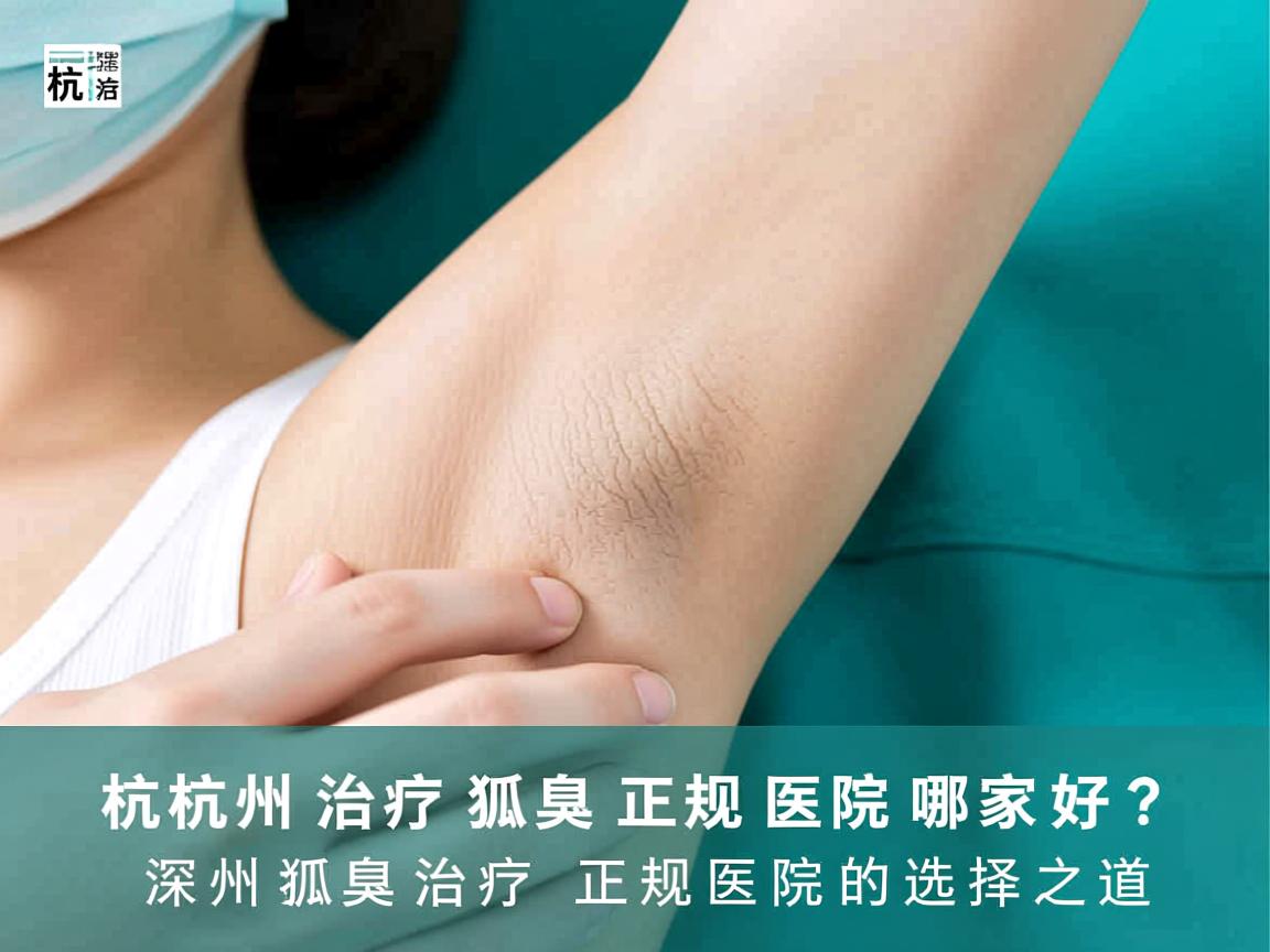 杭州治疗狐臭正规医院哪家好？深度解析杭州狐臭治疗正规医院的选择之道