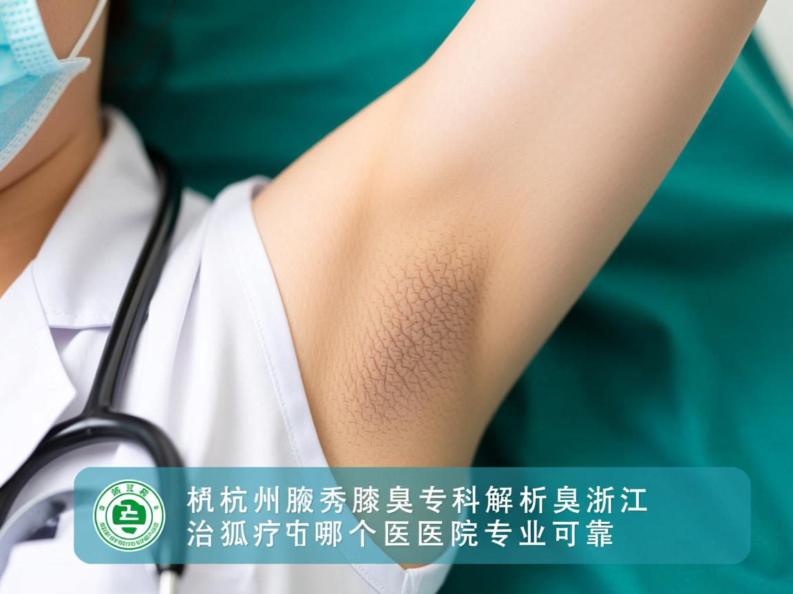 杭州腋秀腋臭专科解析，浙江治疗狐臭哪个医院专业可靠