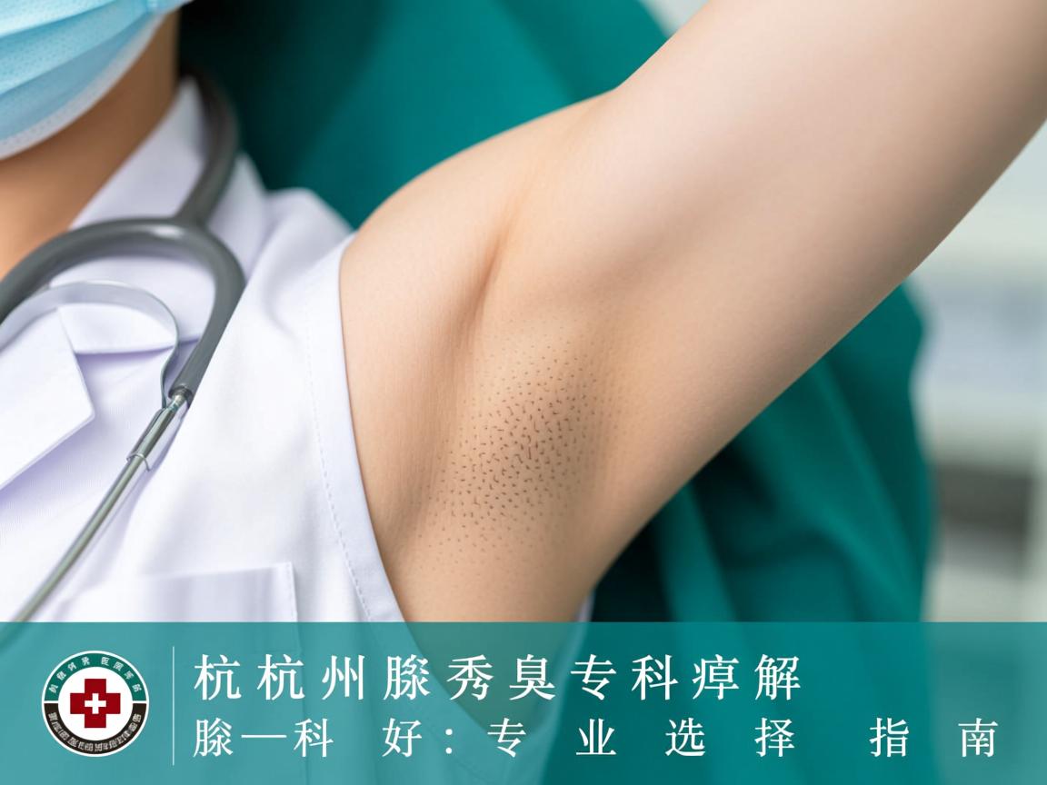 杭州腋秀腋臭专科解析，杭州哪家医院的腋臭好，专业选择指南