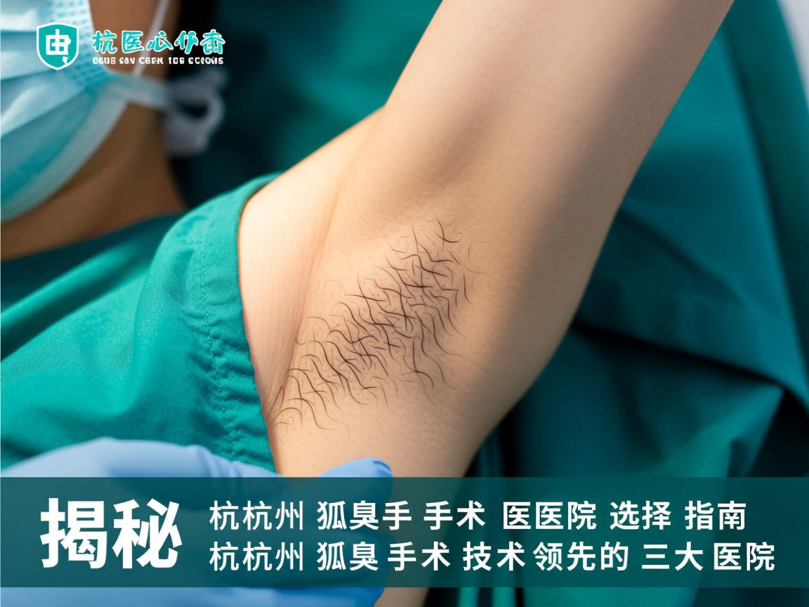 杭州狐臭手术医院选择指南，揭秘杭州狐臭手术技术领先的三大医院