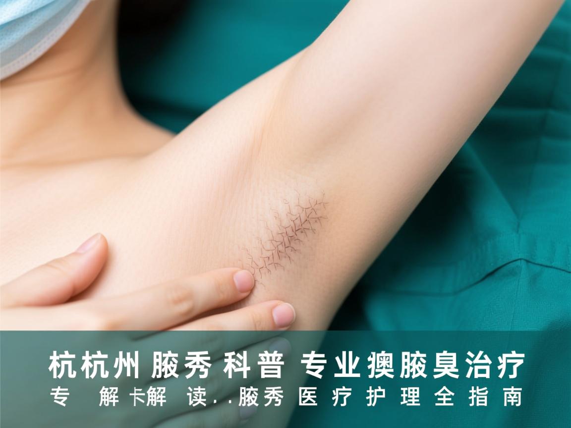 杭州腋秀科普，专业解读腋臭治疗，腋秀医疗护理全指南