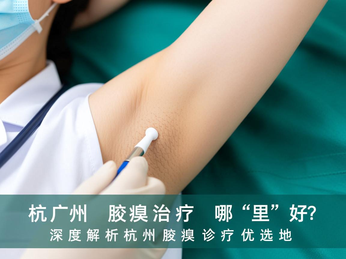 杭州腋臭治疗哪里好？深度解析杭州腋臭诊疗优选地