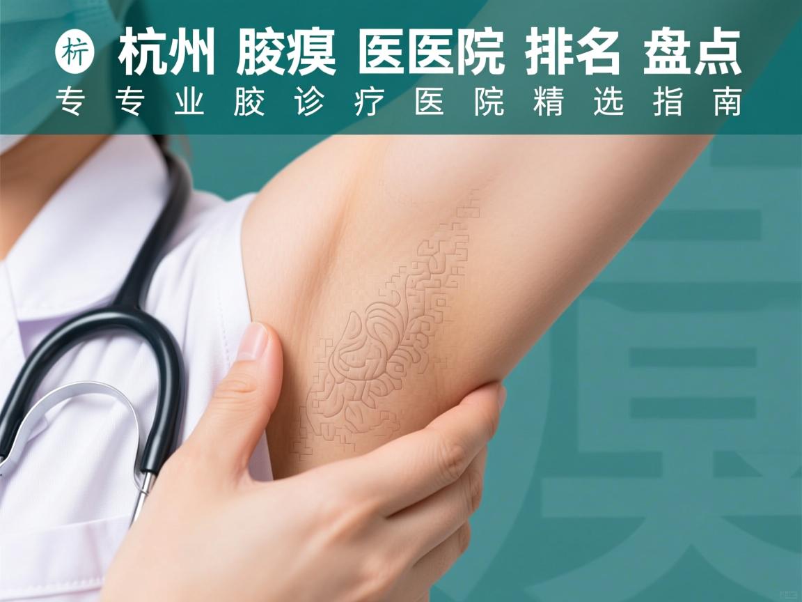 杭州腋臭医院排名盘点，专业腋臭诊疗医院精选指南