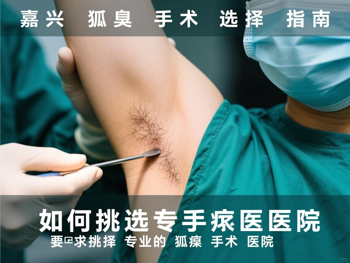 嘉兴狐臭手术选择指南，如何挑选专业的狐臭手术医院