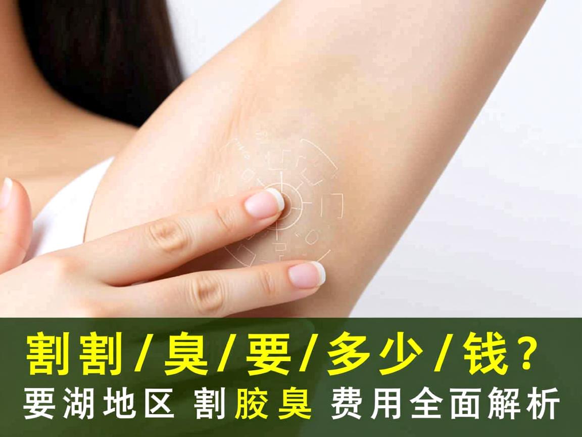 割腋臭要多少钱？湖州地区割腋臭费用全面解析