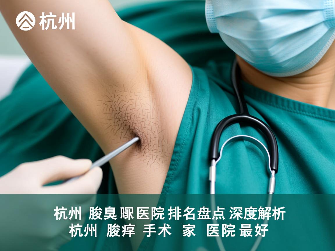杭州腋臭医院排名盘点，深度解析杭州腋臭手术哪家医院最好