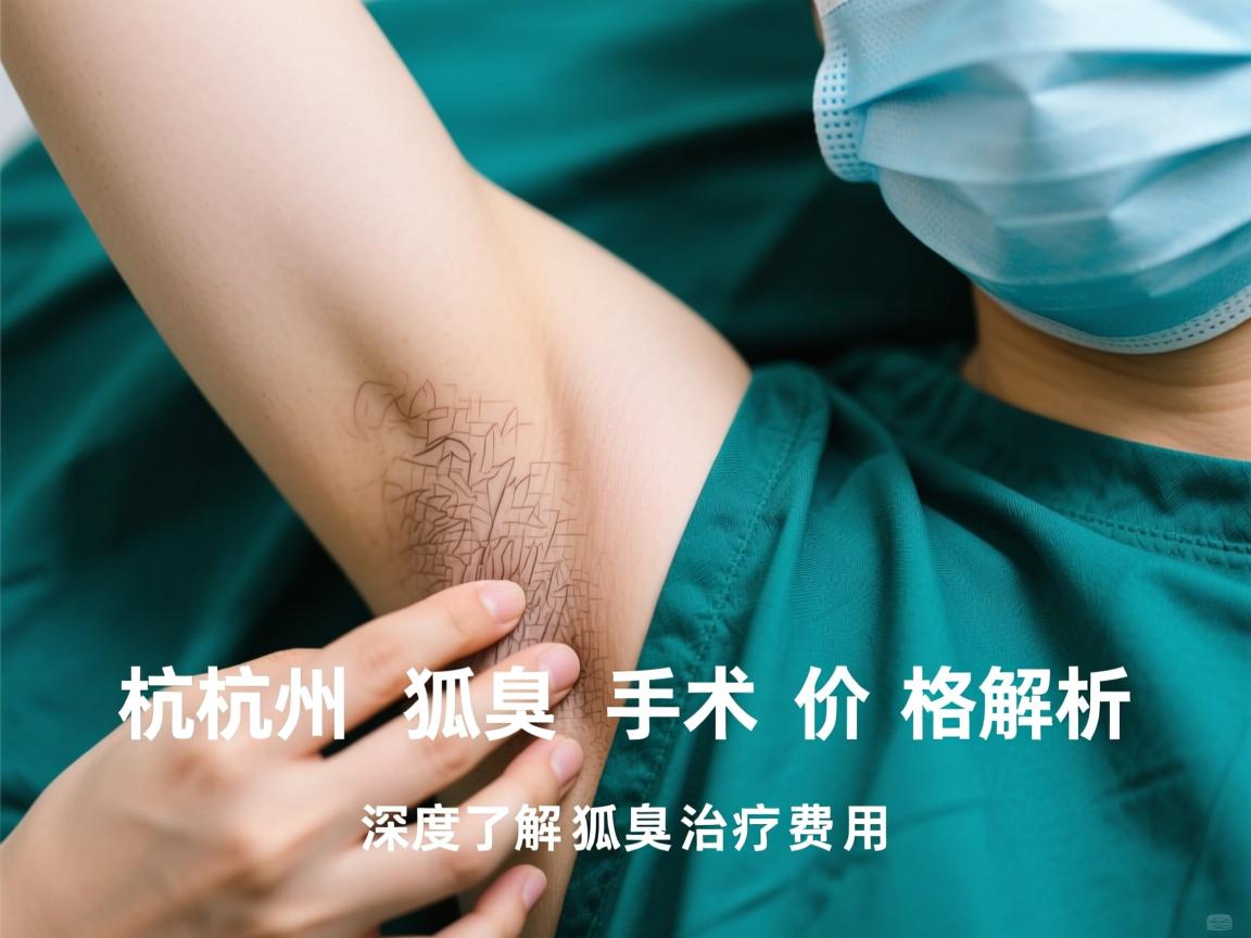 杭州狐臭手术价格解析，深度了解狐臭治疗费用