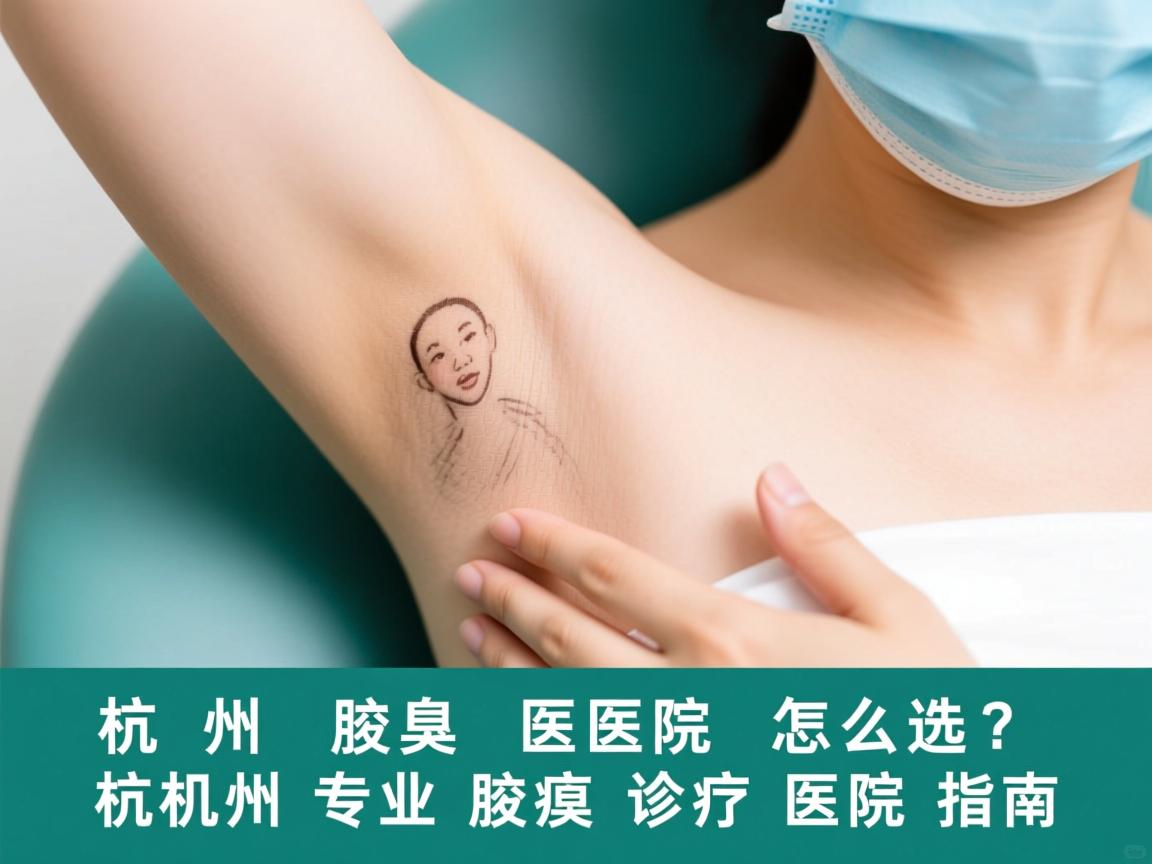 杭州腋臭医院怎么选？杭州专业腋臭诊疗医院指南