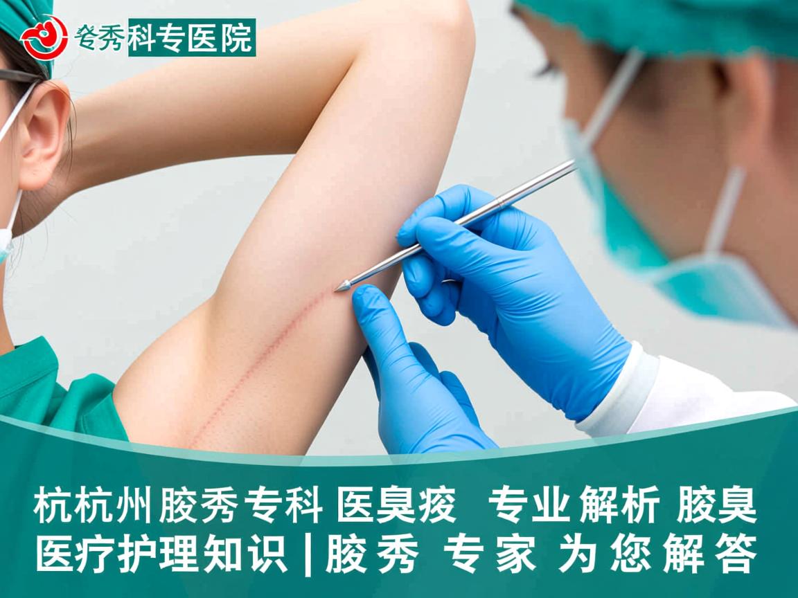 杭州腋秀专科医院，专业解析腋臭医疗护理知识，腋秀专家为您解答