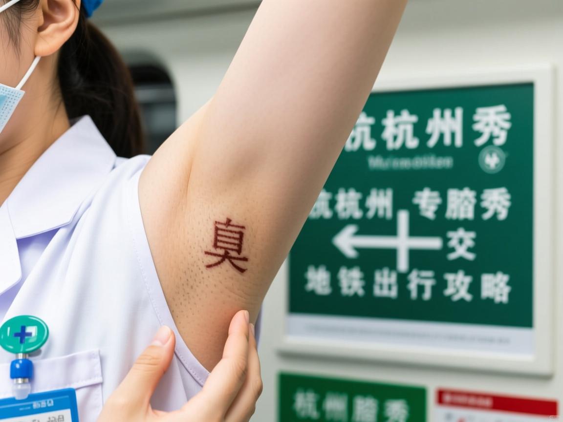 杭州腋秀腋臭专科交通指南，杭州腋秀专科地铁出行攻略
