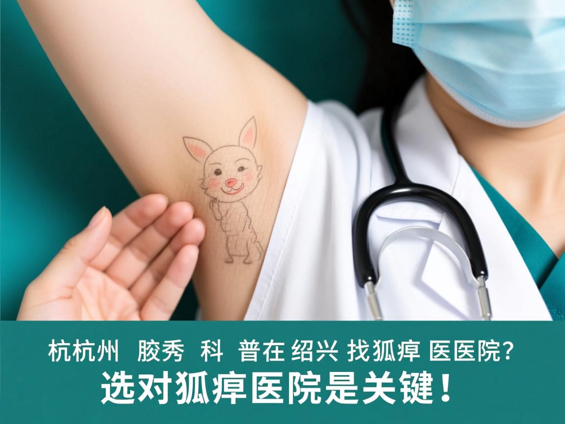 杭州腋秀科普在绍兴找狐臭医院？选对狐臭医院是关键！