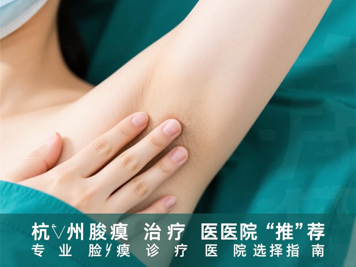 杭州腋臭治疗医院推荐，专业腋臭诊疗医院的选择指南