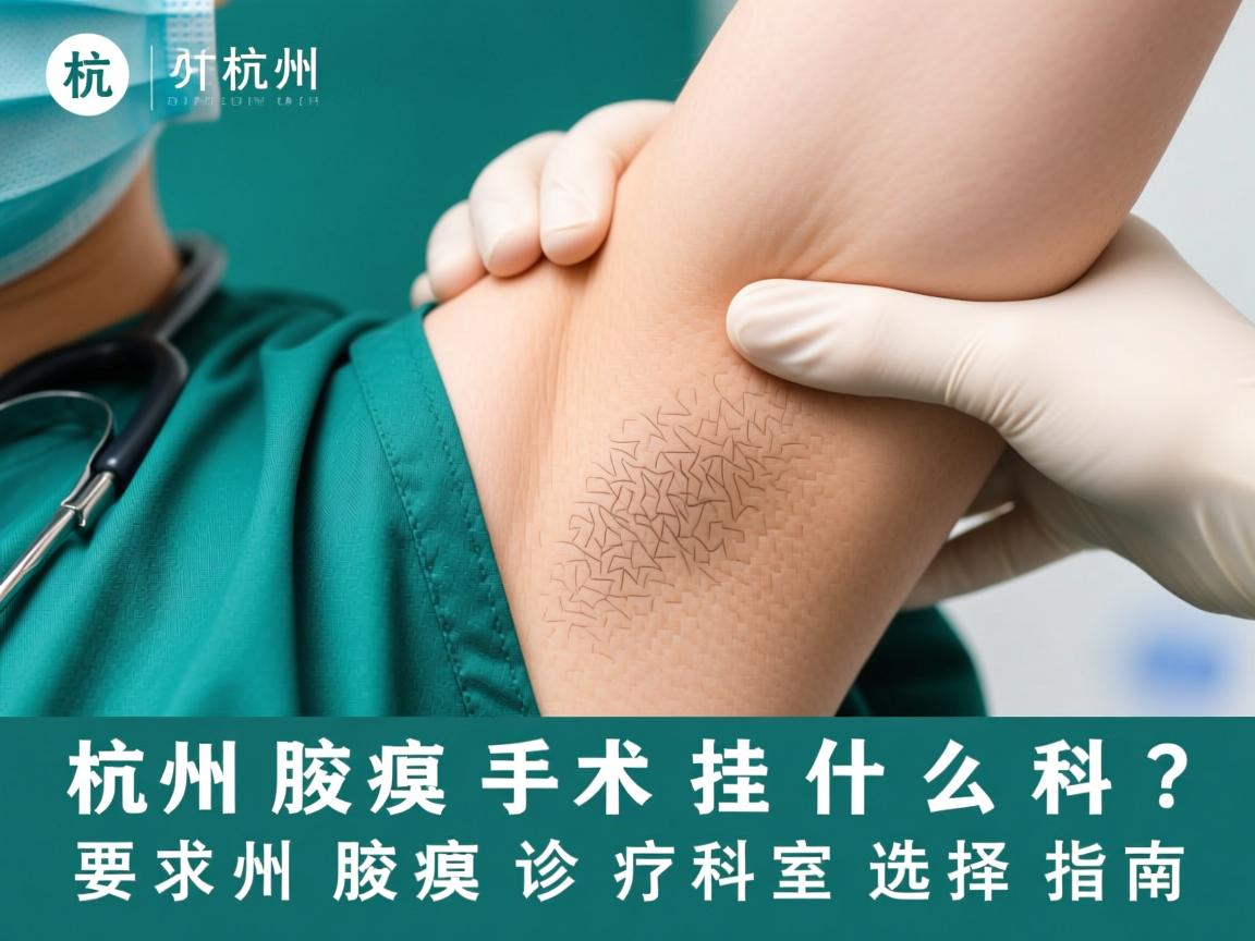 杭州腋臭手术挂什么科？杭州腋臭诊疗科室选择指南