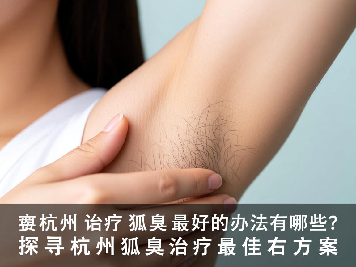 杭州治疗狐臭最好的办法有哪些？探寻杭州狐臭治疗最佳方案