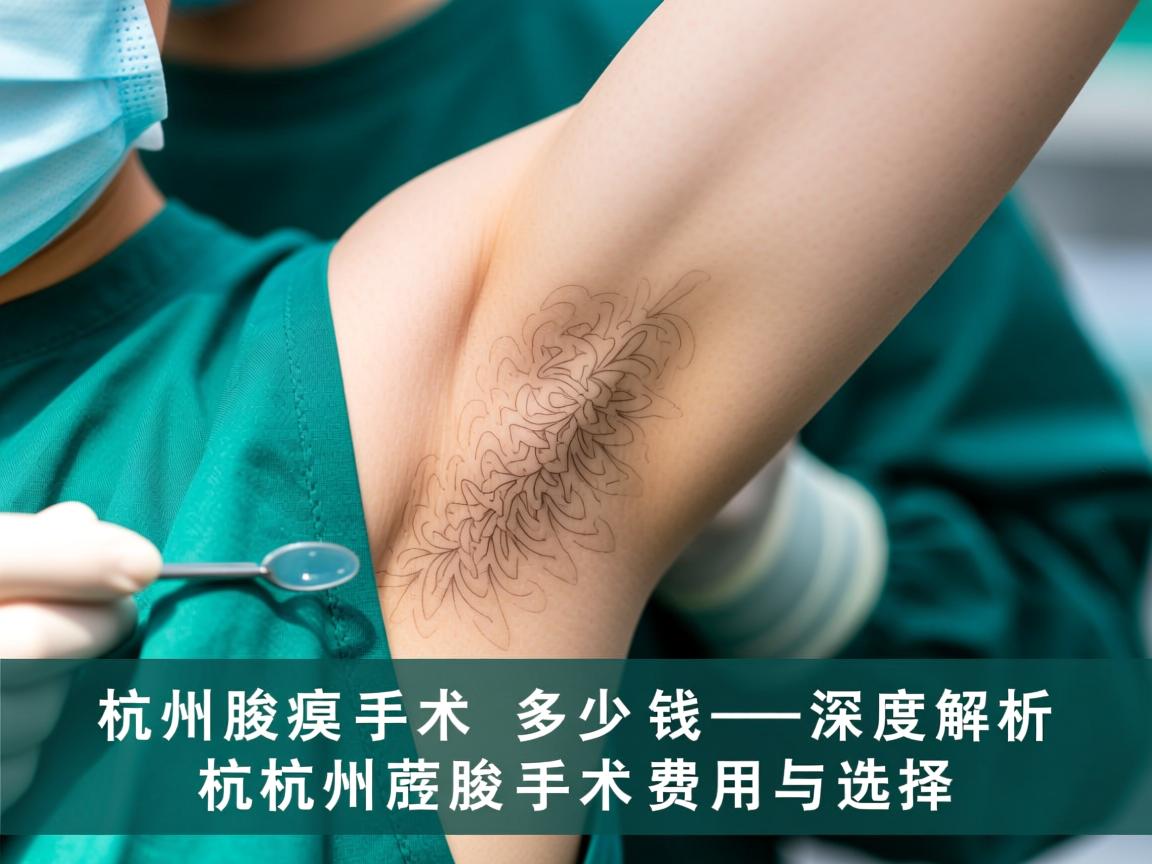 杭州腋臭手术多少钱—深度解析杭州腋臭手术费用与选择