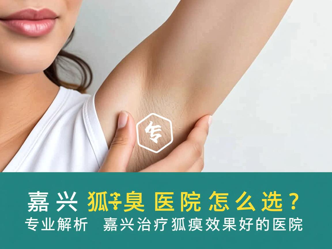 嘉兴狐臭医院怎么选？专业解析嘉兴治疗狐臭效果好的医院