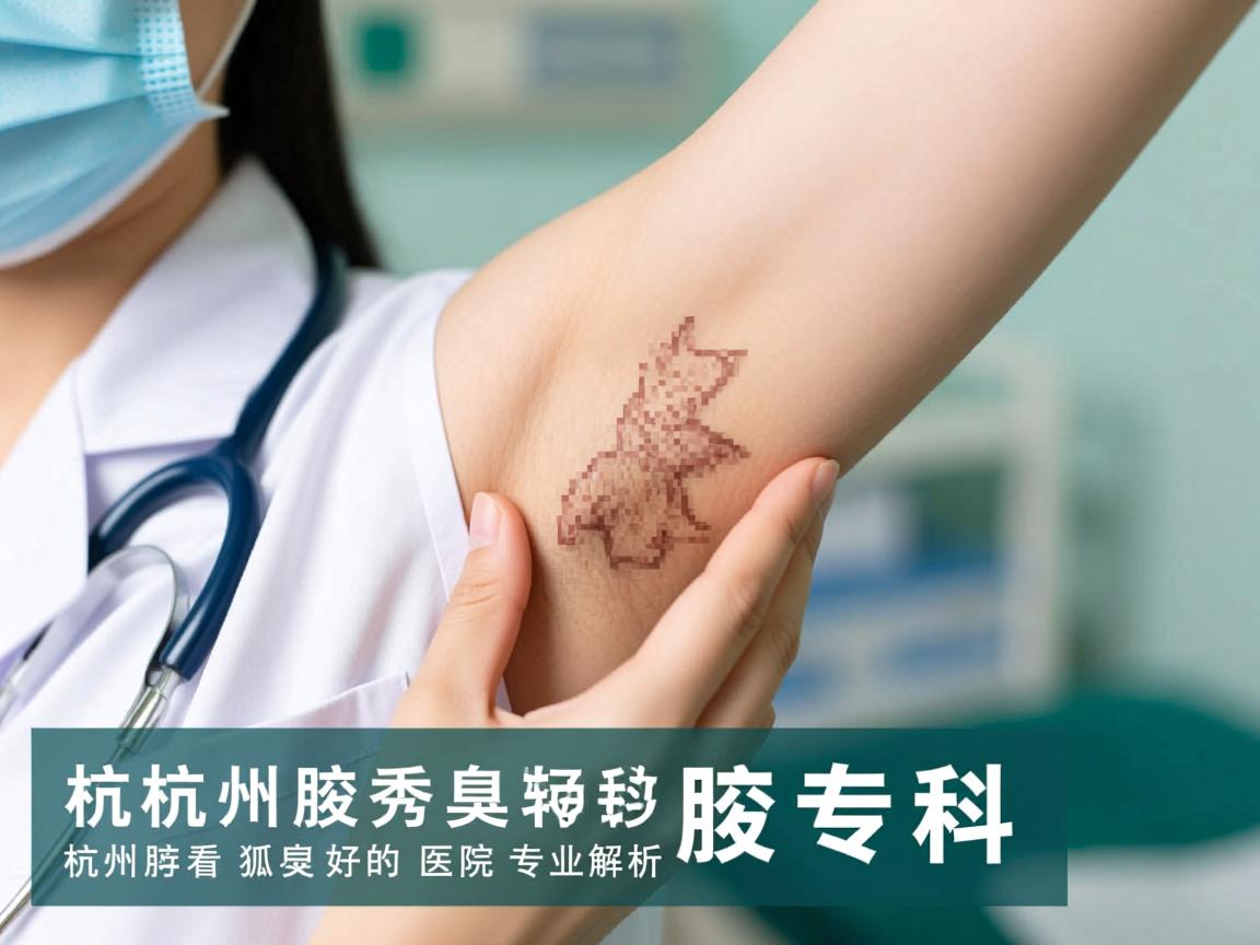 杭州腋秀腋臭专科，杭州看狐臭好的医院专业解析