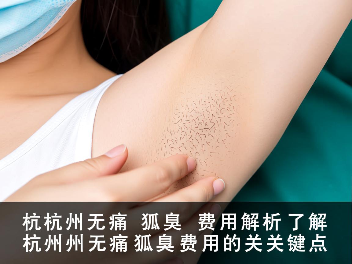杭州无痛狐臭费用解析，了解杭州无痛狐臭费用的关键点
