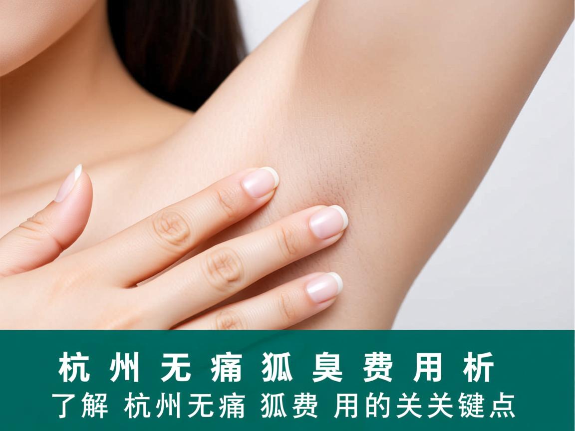 杭州无痛狐臭费用解析，了解杭州无痛狐臭费用的关键点