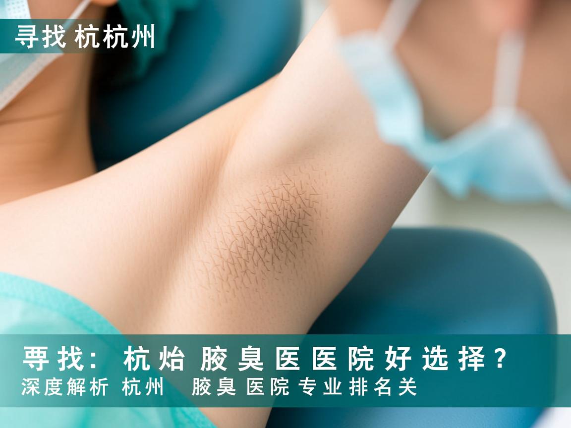寻找杭州腋臭医院好选择？深度解析杭州腋臭医院专业排名关键