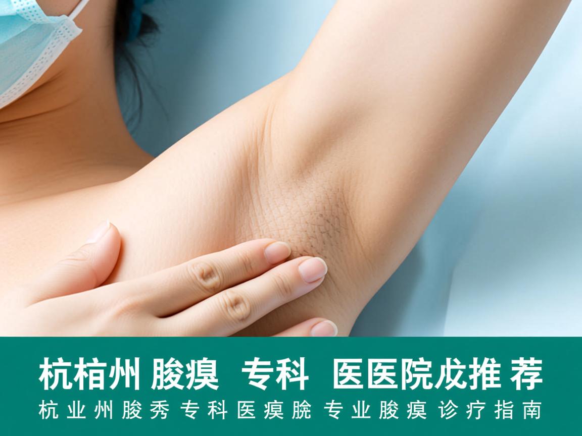 杭州腋臭专科医院推荐，杭州腋秀专科医院的专业腋臭诊疗指南