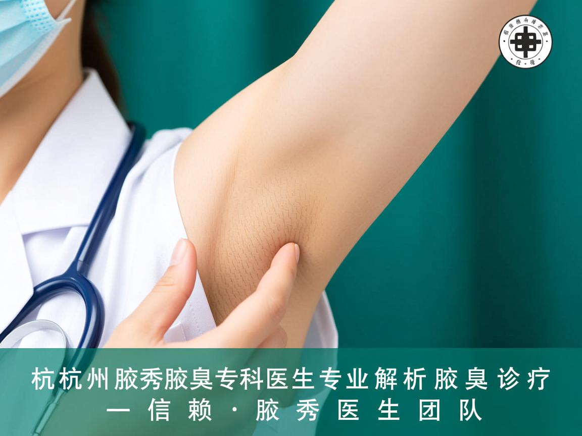 杭州腋秀腋臭专科医生专业解析，腋臭诊疗，信赖腋秀医生团队