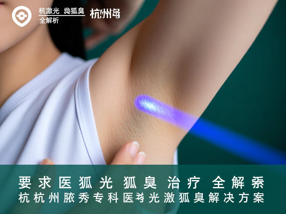 杭州激光狐臭治疗全解析，杭州腋秀专科的激光狐臭解决方案