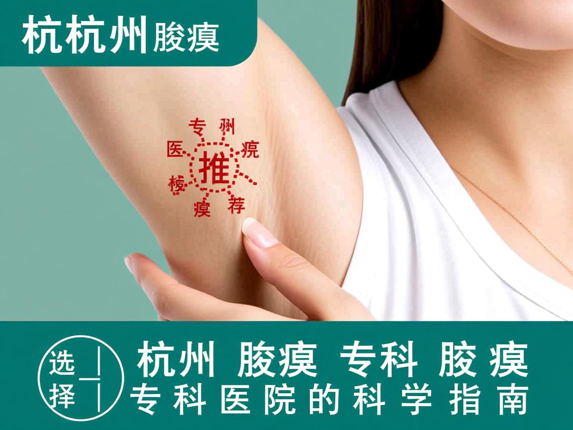 杭州腋臭专科医院推荐，选择杭州腋臭专科医院的科学指南