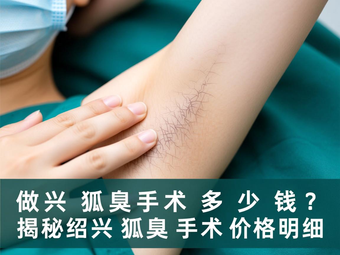 在绍兴做狐臭手术多少钱？揭秘绍兴狐臭手术价格明细