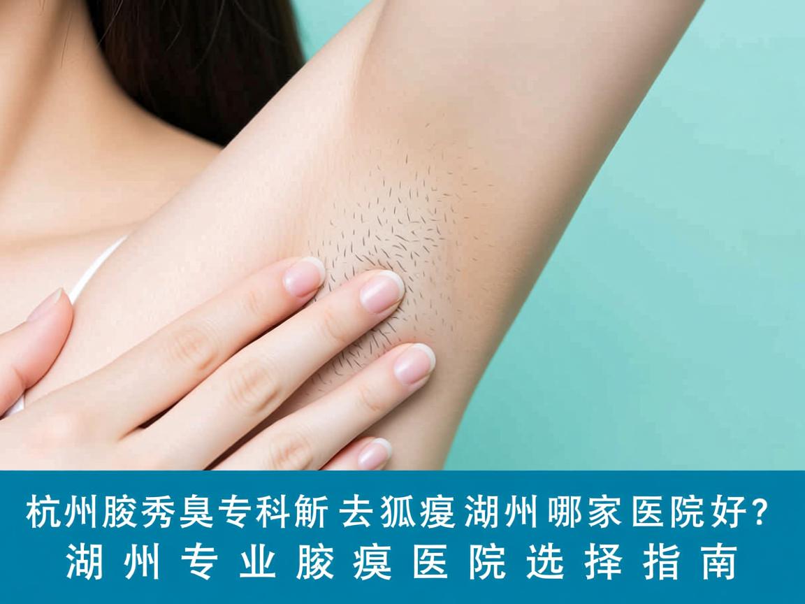 杭州腋秀腋臭专科解析，去狐臭湖州哪家医院好？湖州专业腋臭医院选择指南