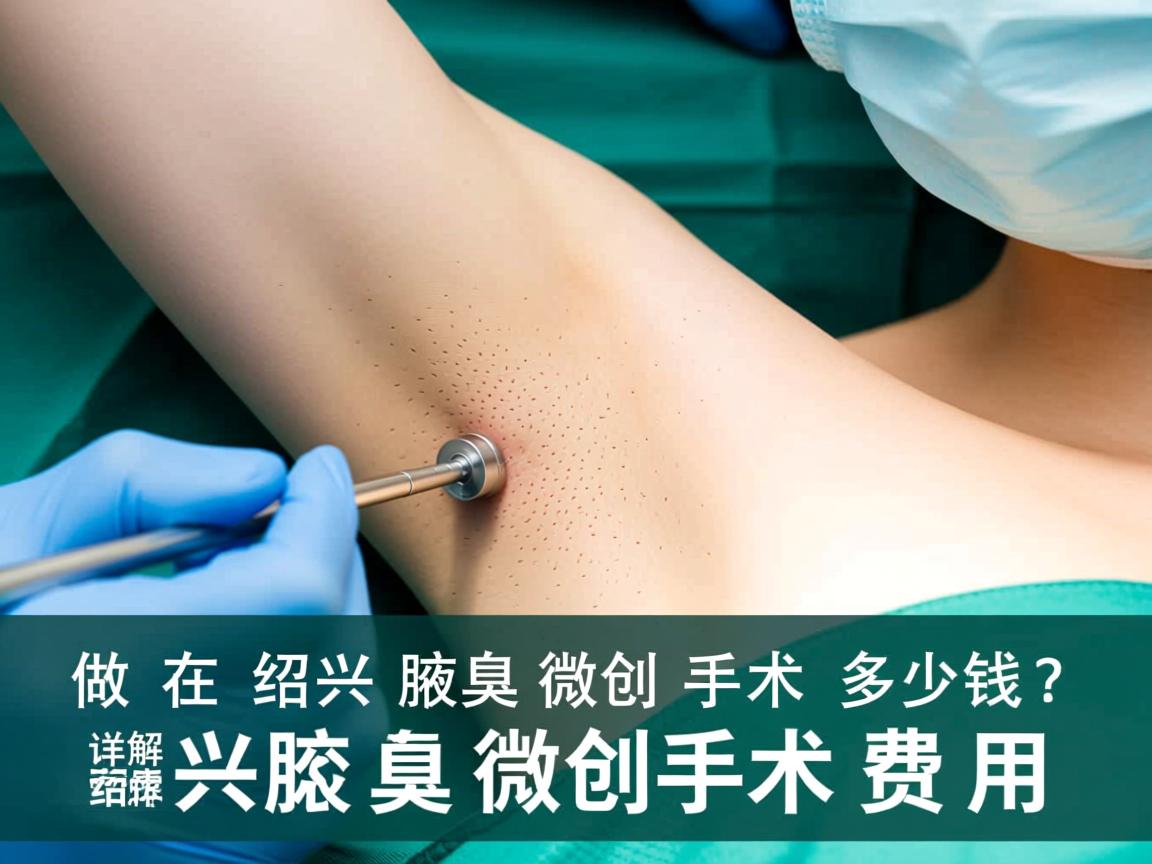 在绍兴做腋臭微创手术多少钱？详解绍兴腋臭微创手术费用