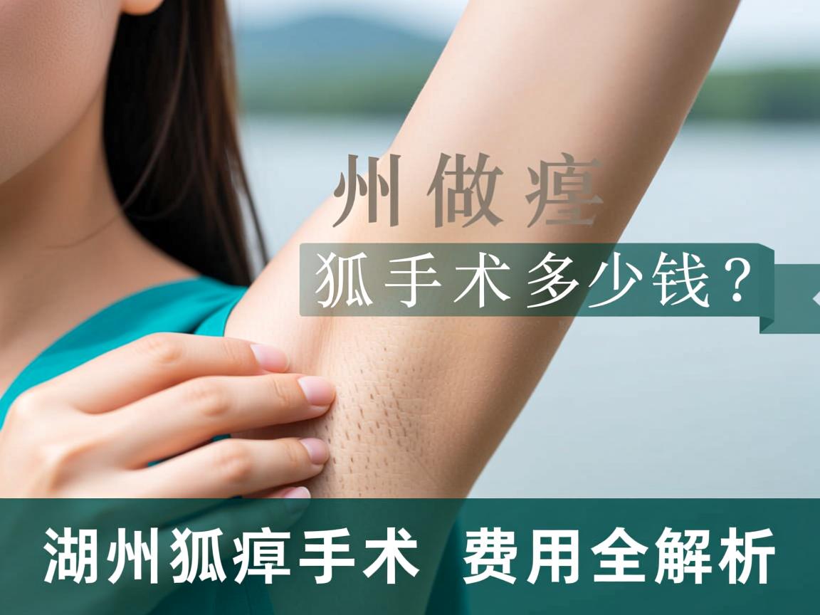 在湖州做狐臭手术多少钱？湖州狐臭手术费用全解析
