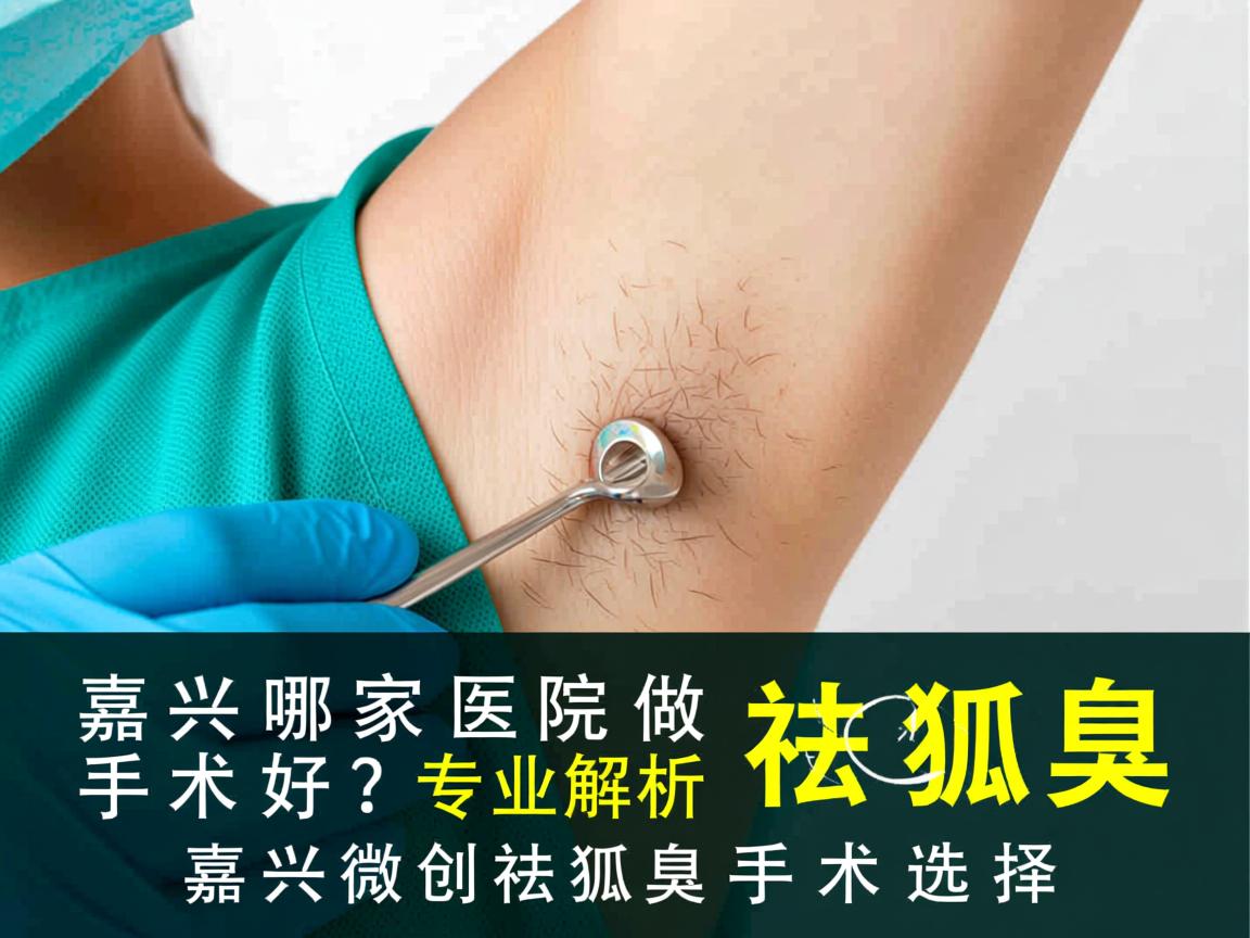 嘉兴哪家医院做微创祛狐臭手术好？专业解析嘉兴微创祛狐臭手术选择