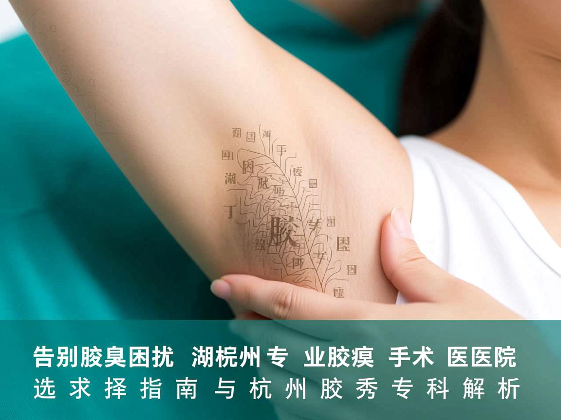 告别腋臭困扰，湖州专业腋臭手术医院选择指南与杭州腋秀专科解析