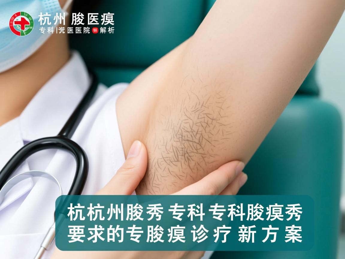 杭州腋臭专科医院解析，杭州腋秀专科的腋臭诊疗新方案