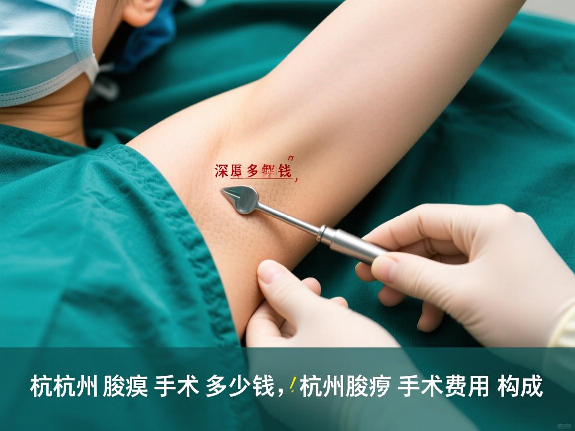杭州腋臭手术多少钱，深度解析杭州腋臭手术费用构成