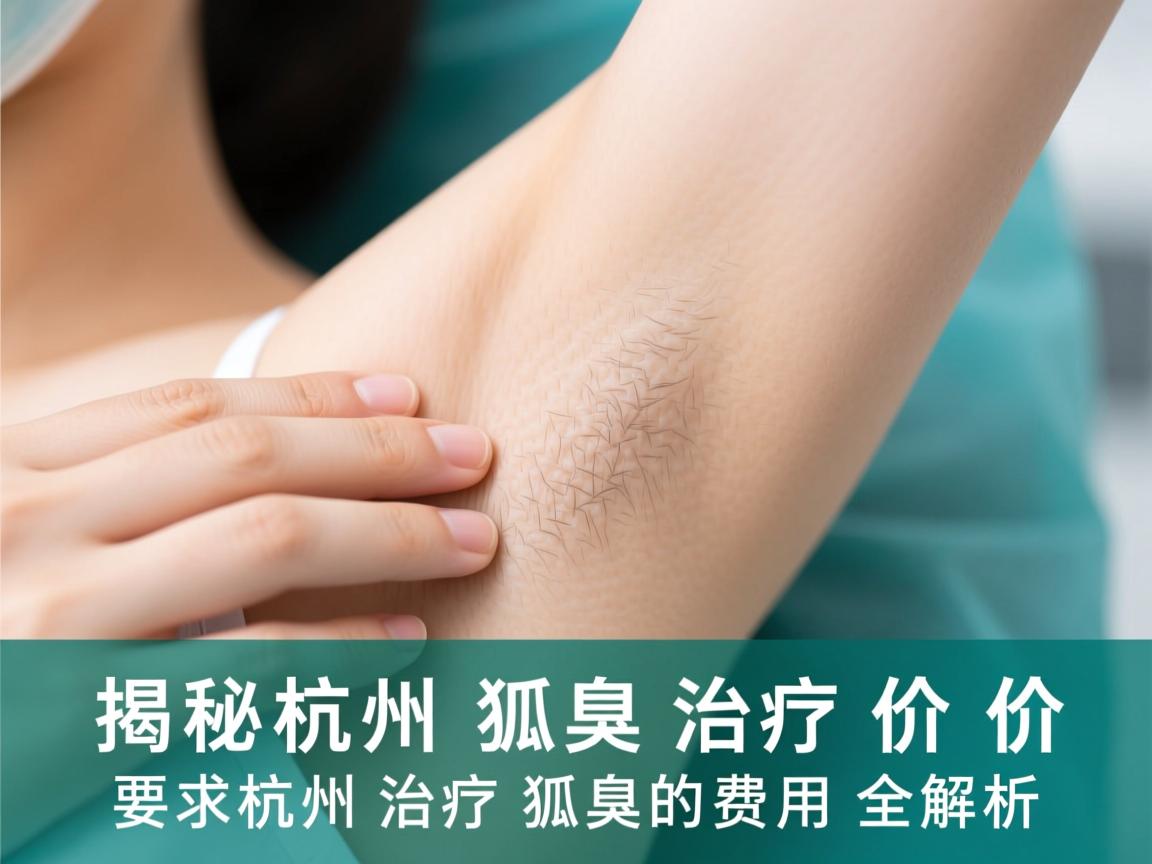 揭秘杭州狐臭治疗价格，杭州治疗狐臭的费用全解析