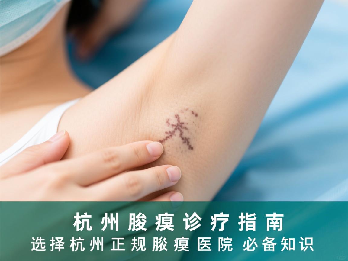 杭州腋臭诊疗指南，选择杭州正规腋臭医院的必备知识