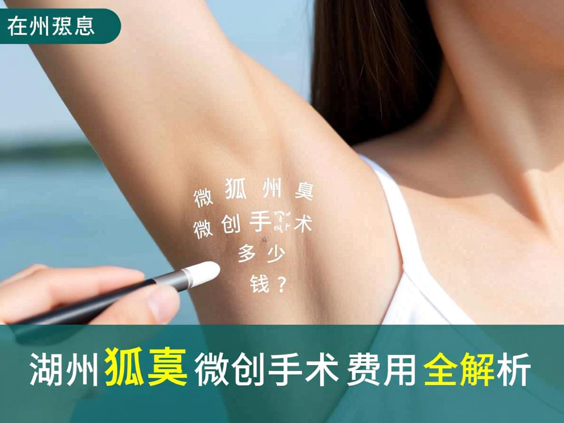 在湖州做狐臭微创手术多少钱？湖州狐臭微创手术费用全解析