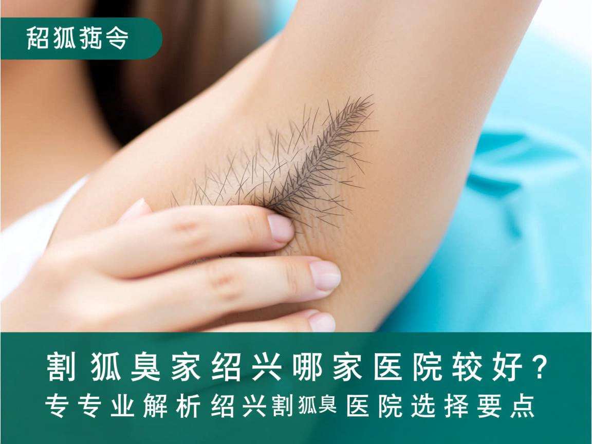 割狐臭绍兴哪家医院较好？专业解析绍兴割狐臭医院选择要点