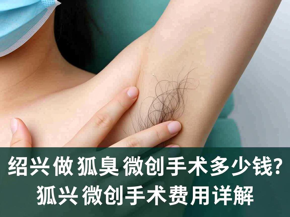在绍兴做狐臭微创手术多少钱？绍兴狐臭微创手术费用详解