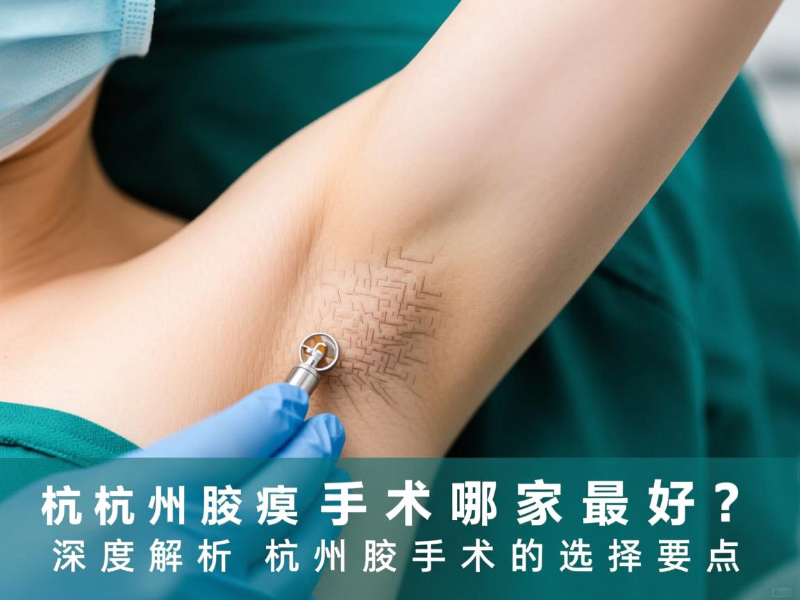 杭州腋臭手术哪家最好？深度解析杭州腋臭手术的选择要点