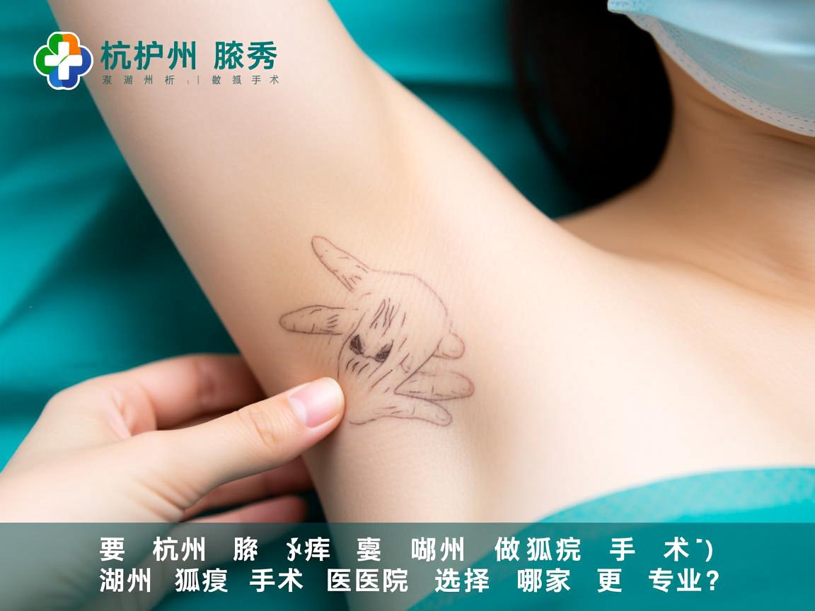 杭州腋秀解析，湖州做狐臭手术，湖州狐臭手术医院选择哪家更专业？