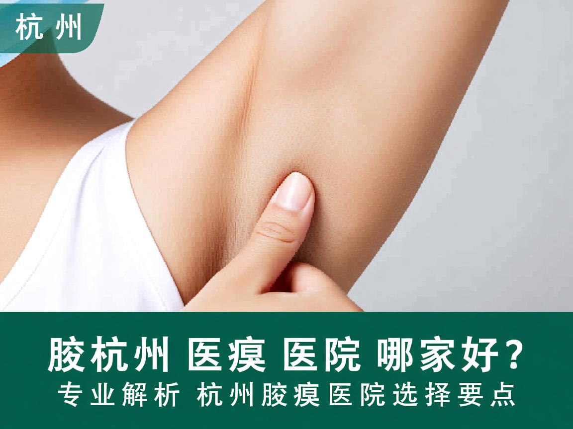 杭州腋臭医院哪家好？专业解析杭州腋臭医院的选择要点