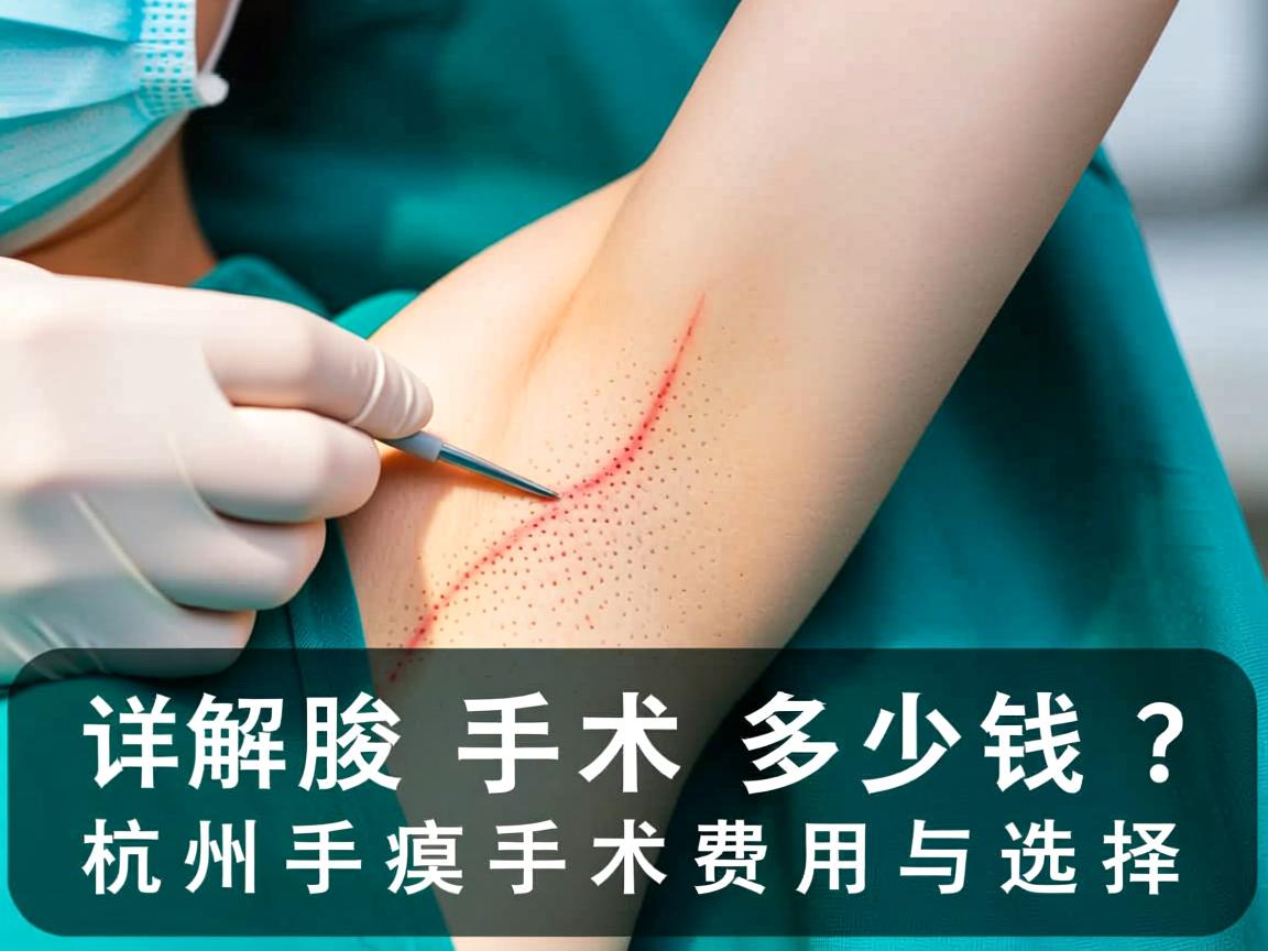 杭州腋臭手术多少钱？详解杭州腋臭手术费用与选择