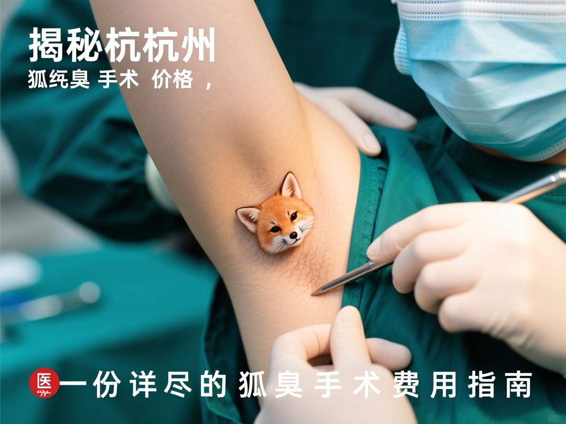 揭秘杭州狐臭手术价格，一份详尽的狐臭手术费用指南