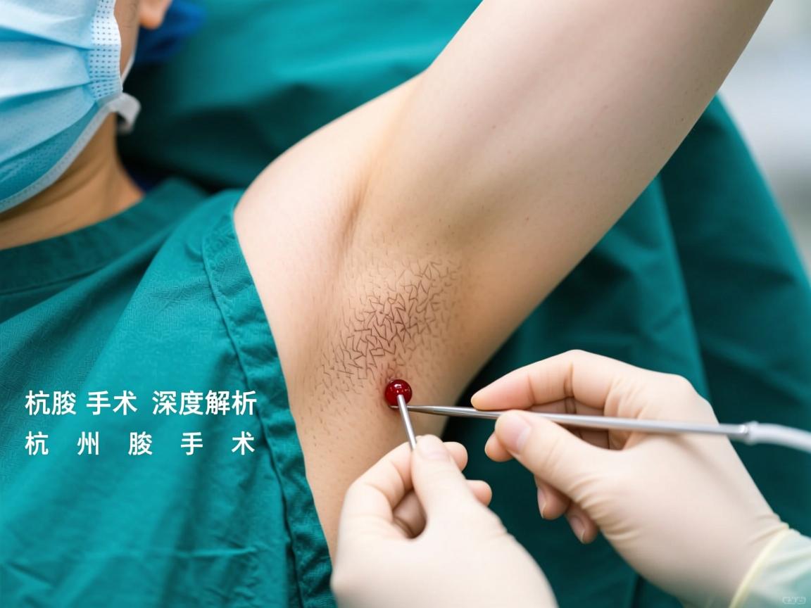 杭州腋臭手术深度解析，选择杭州腋臭手术的关键考量