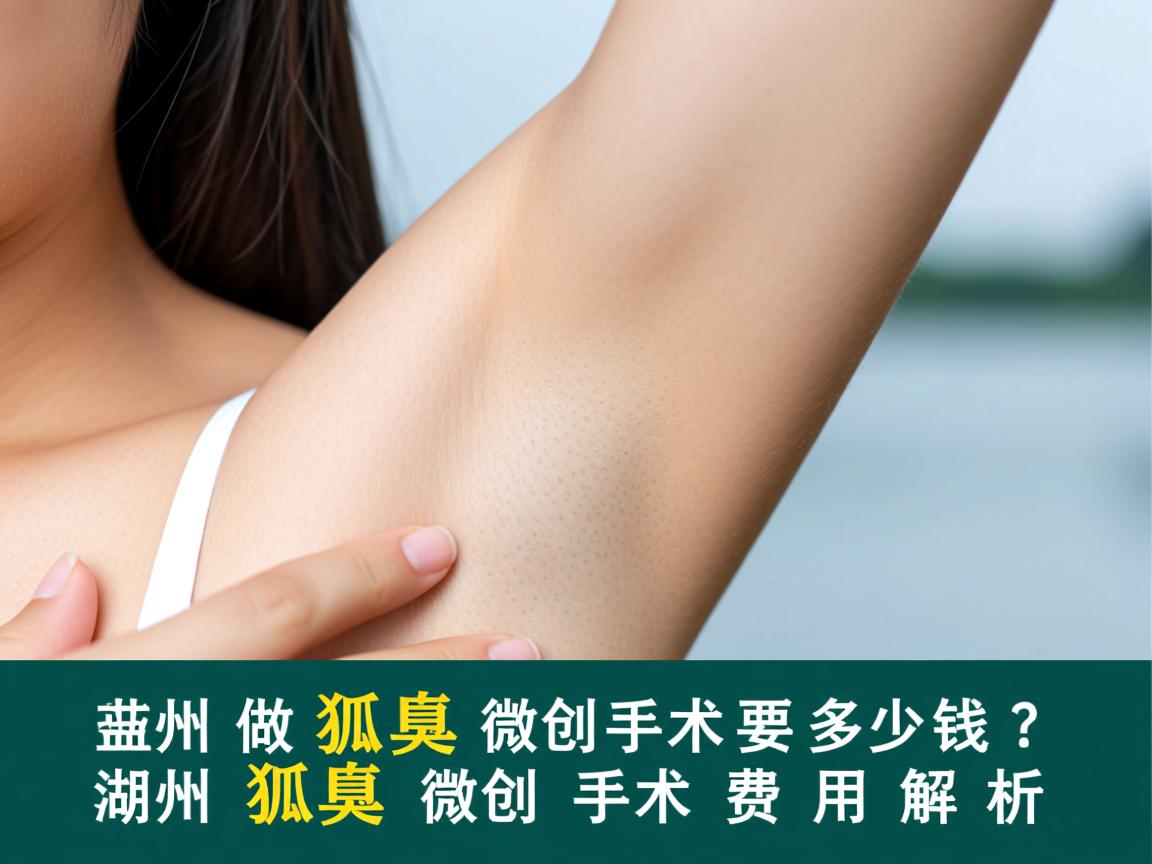 在湖州做狐臭微创手术要多少钱？湖州狐臭微创手术费用解析